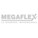 logo megaflex gris